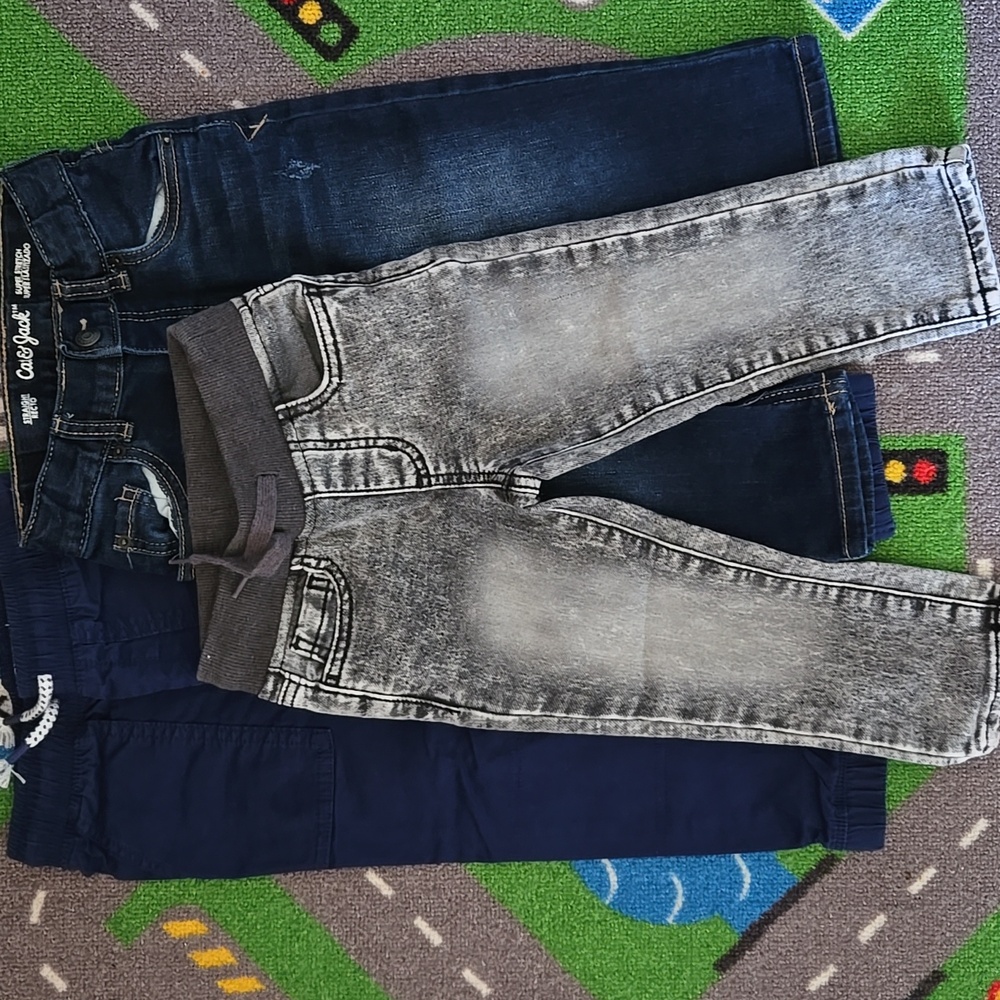 3 Pairs Toddler Pants